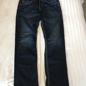 Men’s silver jeans
